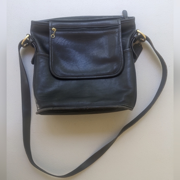 Vintage Coach Crossbody Bleeker Bag in Black -F6C 4153 - Picture 5 of 9
